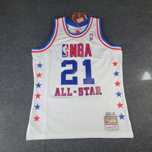Mitchell & Ness Dominique Wilkins 1988 NBA All Star Jersey Men’s Size Large New - Picture 1 of 13